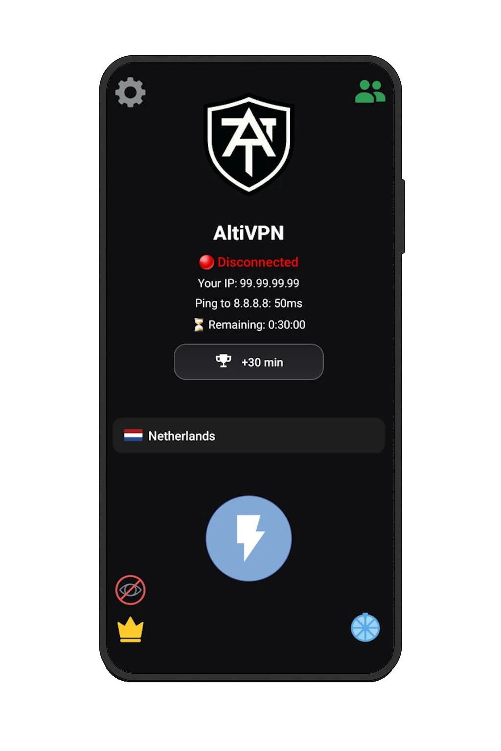 Скриншот AltiVPN